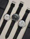 Black Suede Leather Strap - 17-21mm - OM Luxury