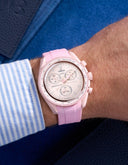 Curved Rubber Strap - Pink - OM Luxury