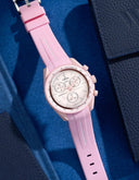 Curved Rubber Strap - Pink - OM Luxury