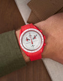 MoonSwatch Mission to Mars (Rubber Strap) - OM Luxury